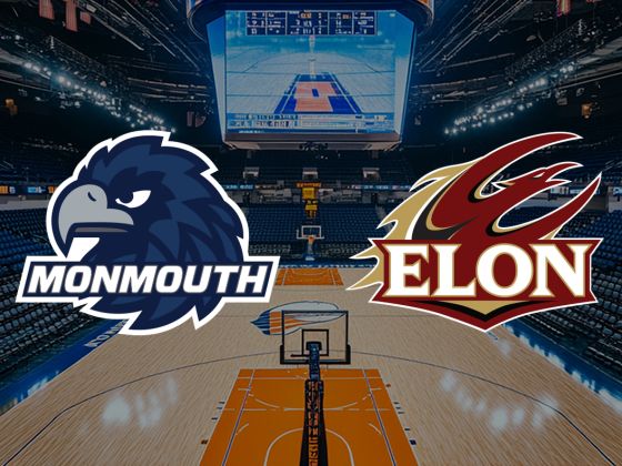 Monmouth Hawks at Elon Phoenix Basketball